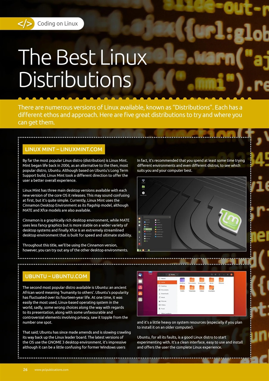 Coding User Preview Pages