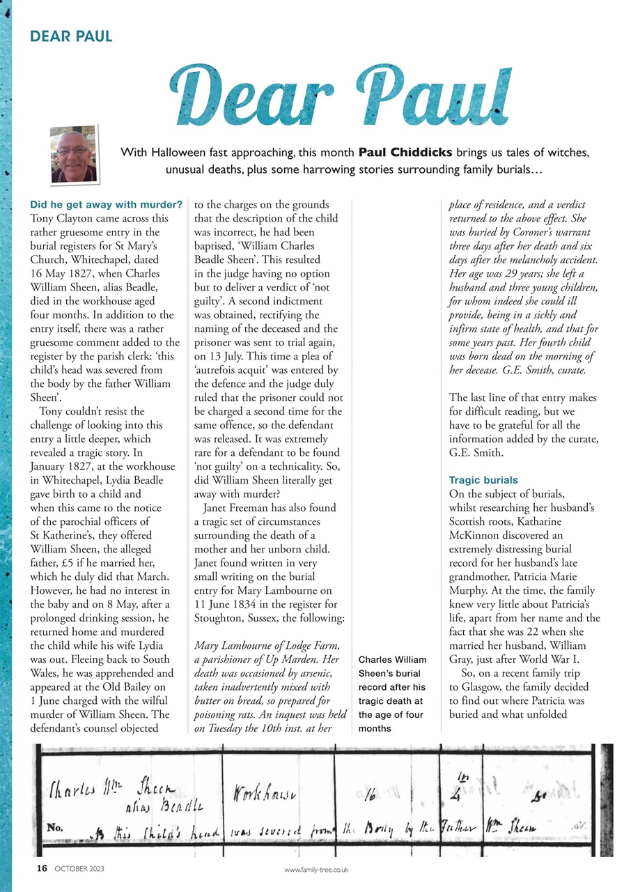 Family Tree Preview Pages