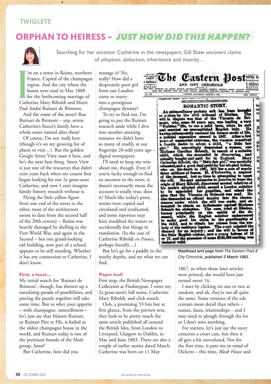 Family Tree Preview Pages