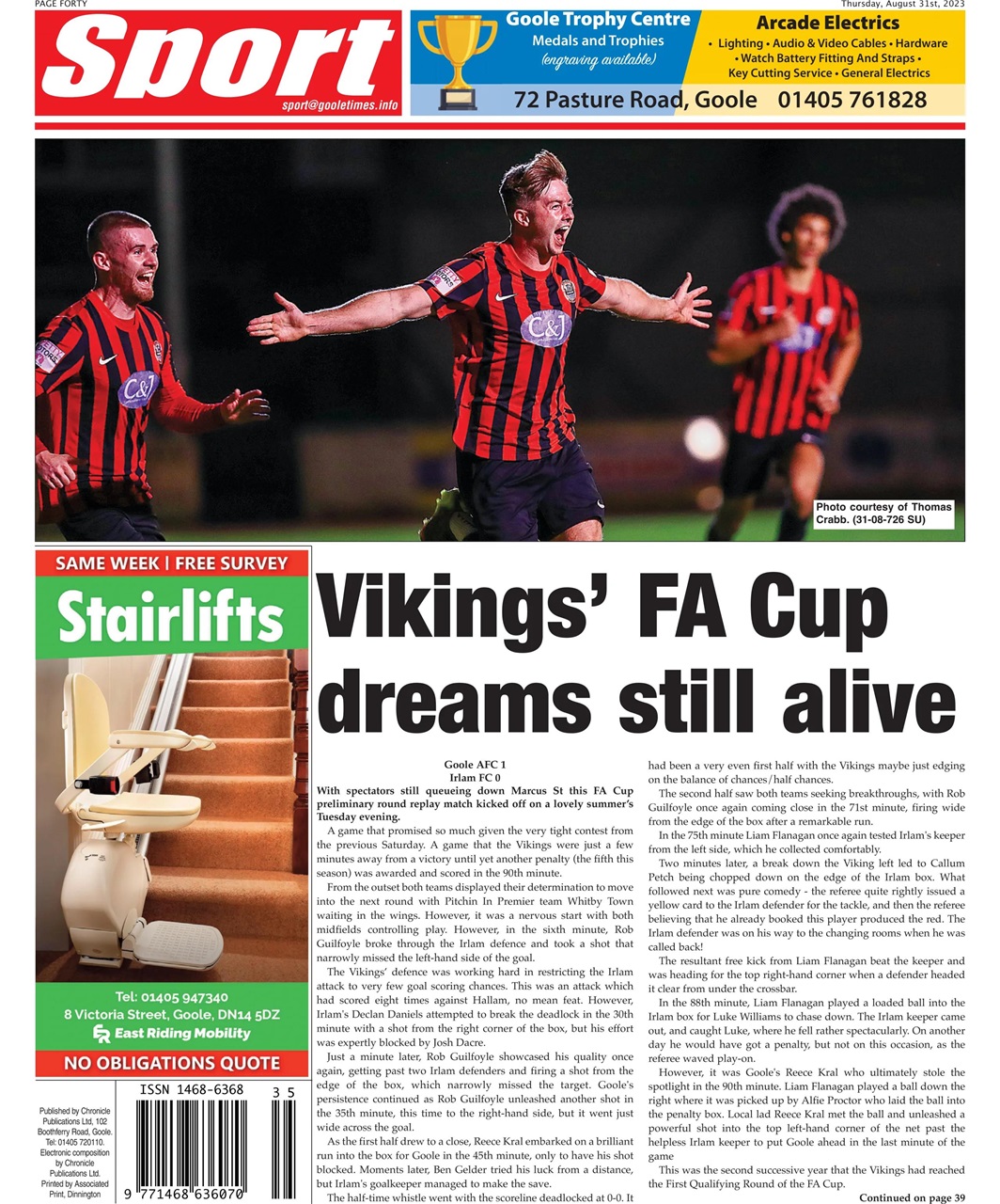 Goole Times Preview Pages