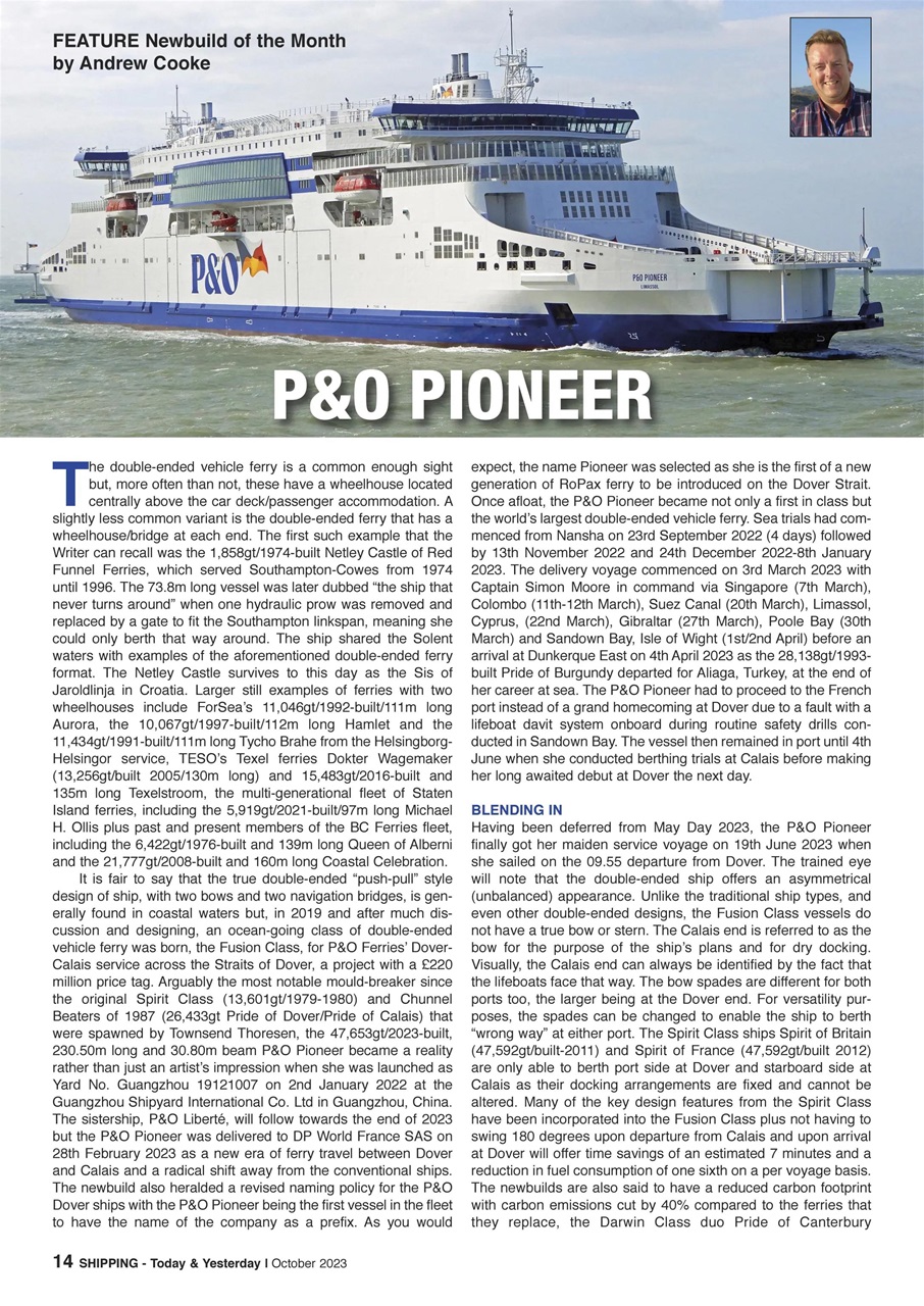 Shipping Today & Yesterday Preview Pages