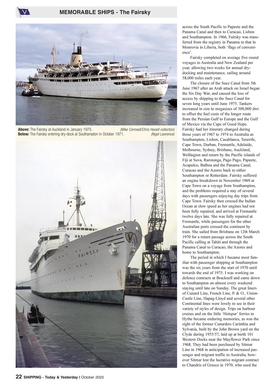 Shipping Today & Yesterday Preview Pages