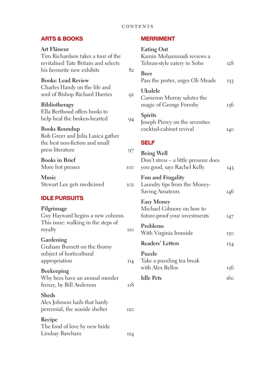 The Idler Magazine Preview Pages