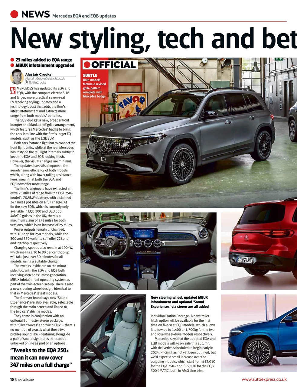 Auto Express Preview Pages