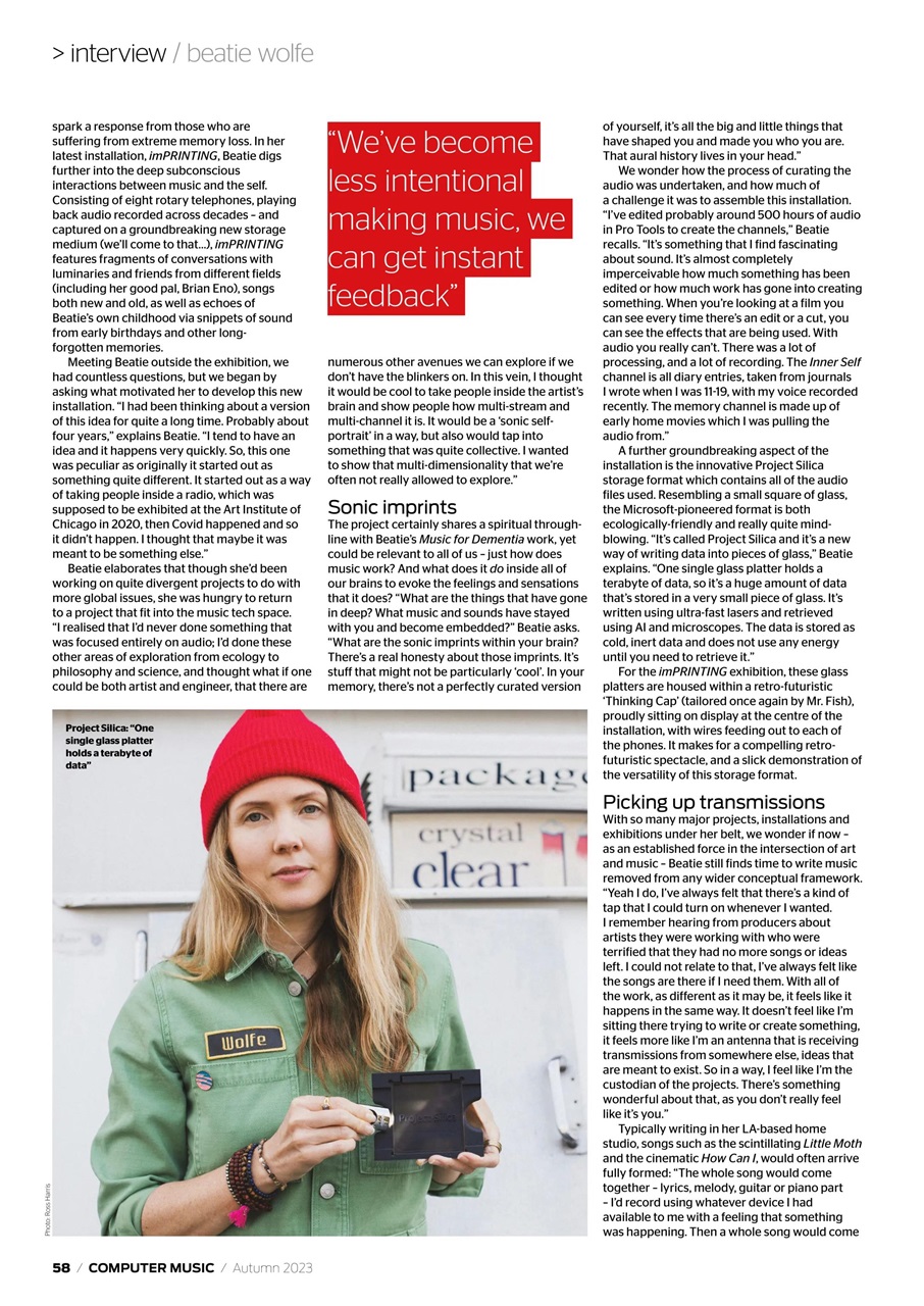 Computer Music Preview Pages