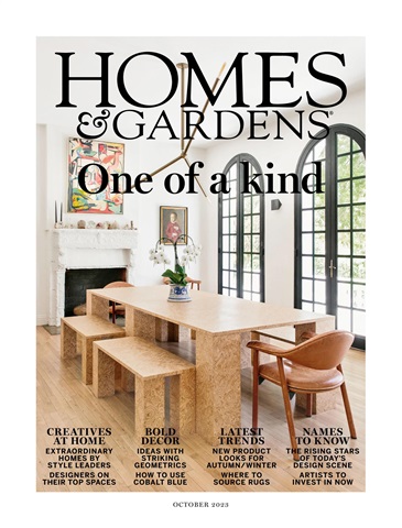Homes & Gardens issue October 2023