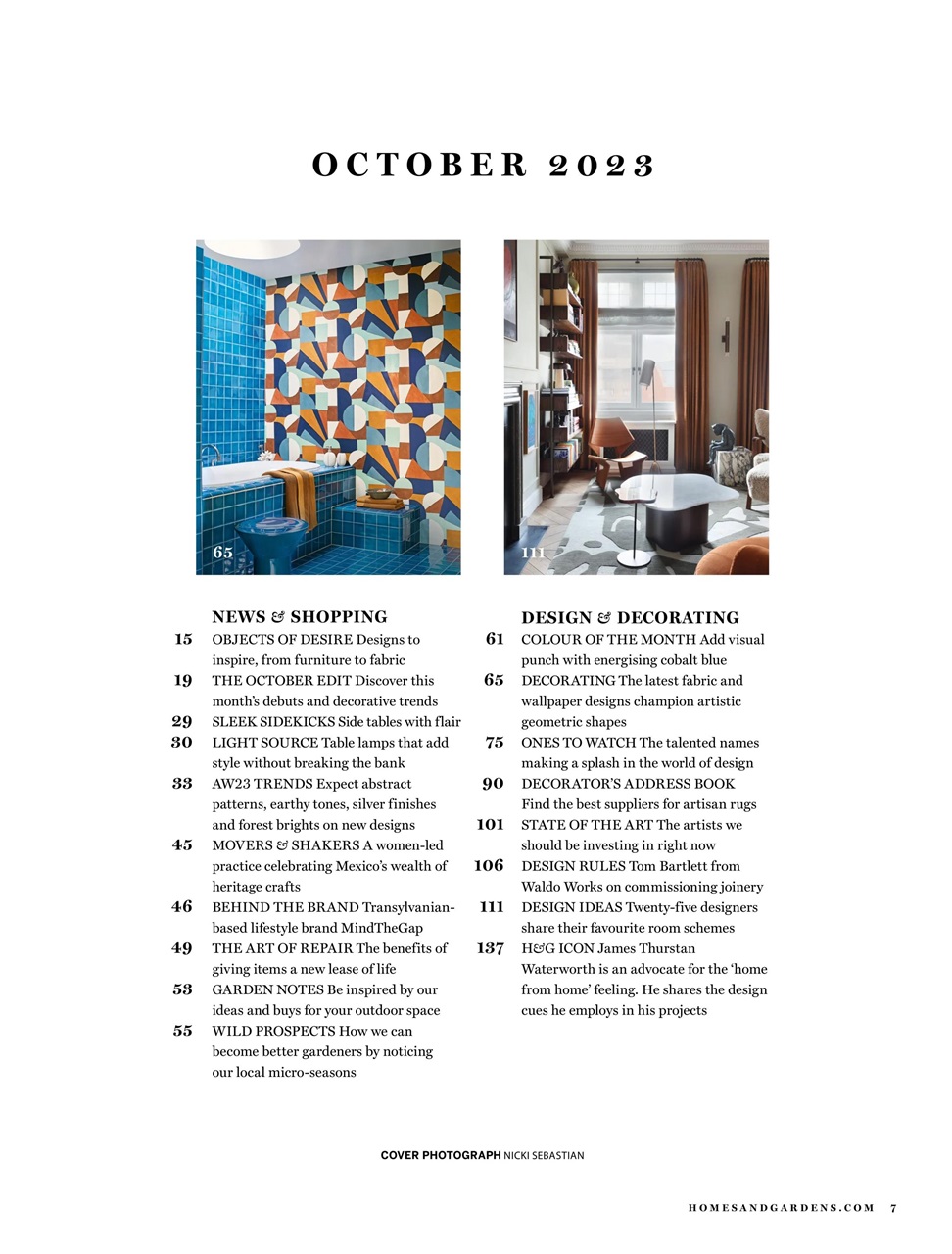 Homes & Gardens Preview Pages