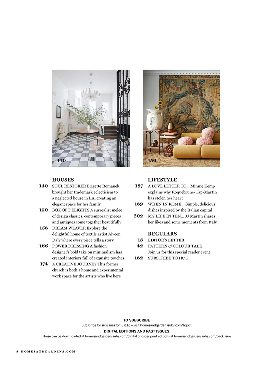 Homes & Gardens Preview Pages