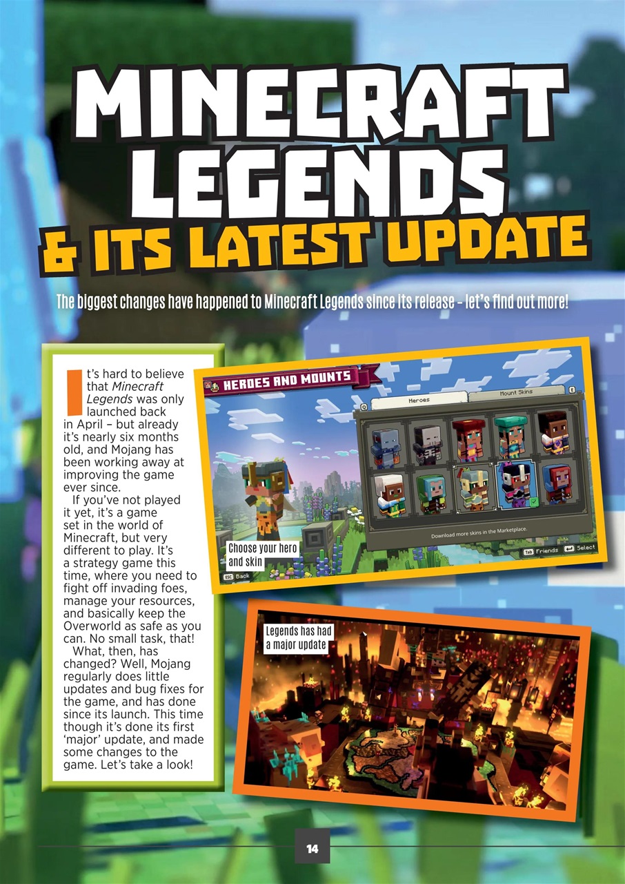 Minecraft World Preview Pages