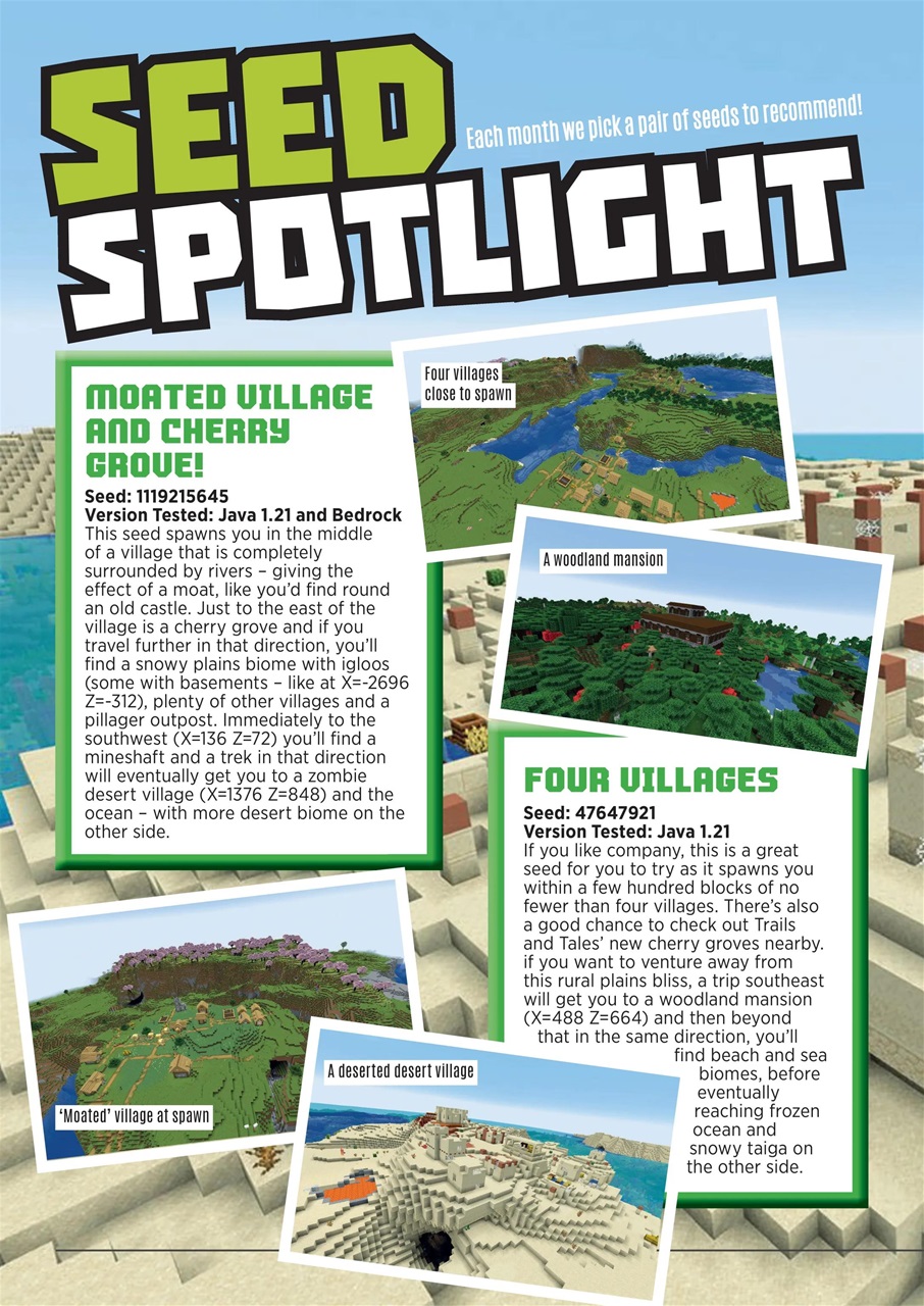 Minecraft World Preview Pages
