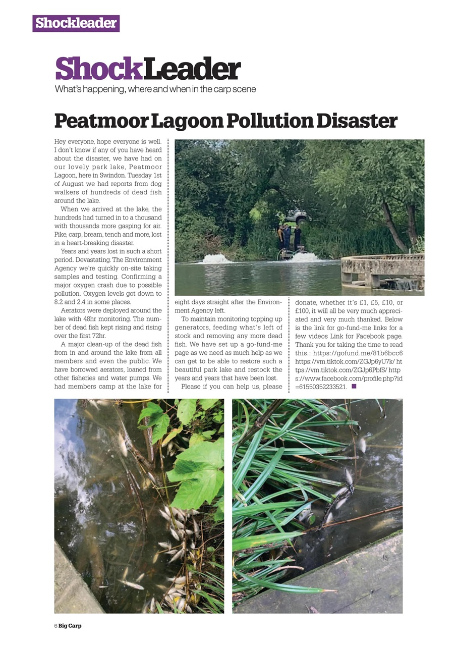 Big Carp Magazine Preview Pages