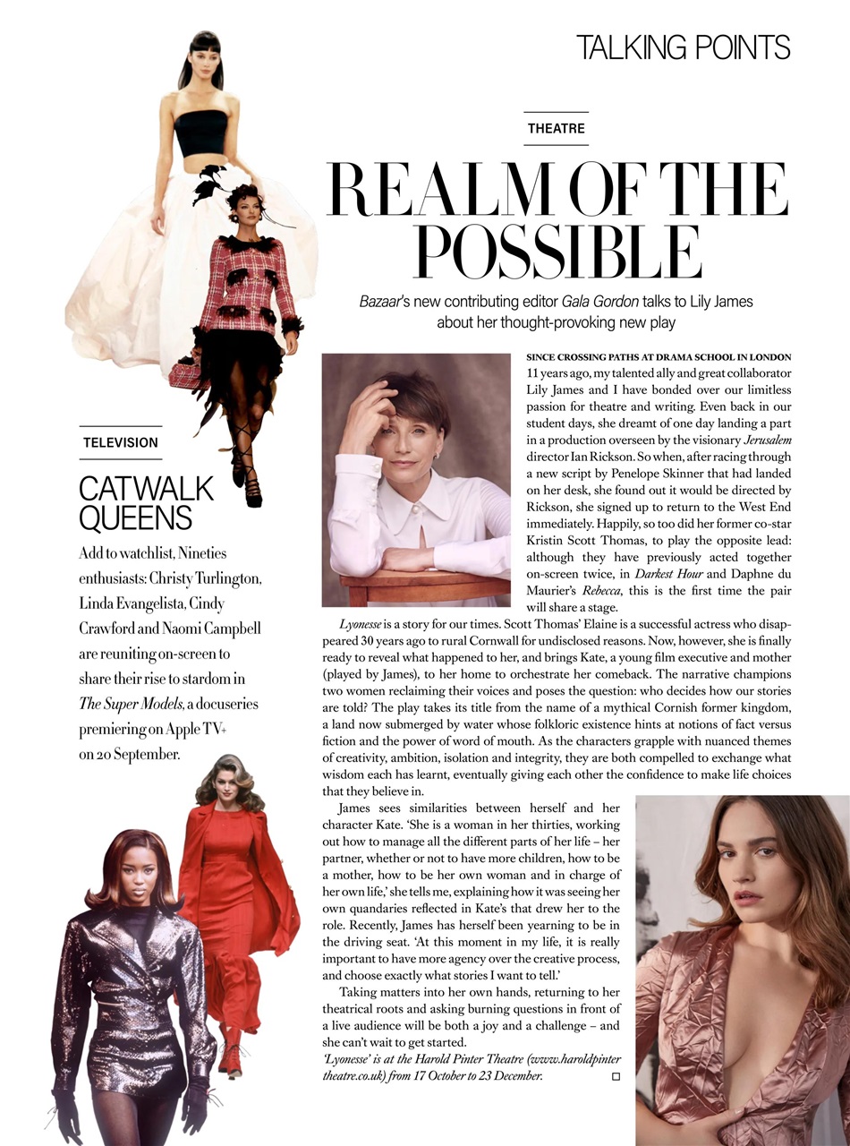 Harper's Bazaar Preview Pages