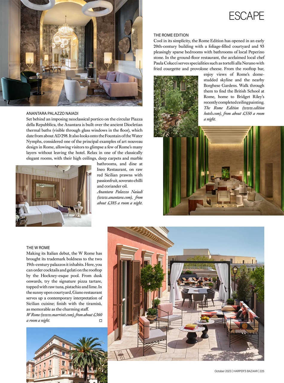 Harper's Bazaar Preview Pages