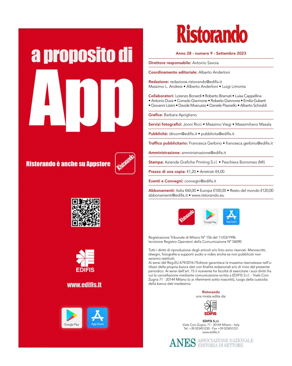 Ristorando Preview Pages