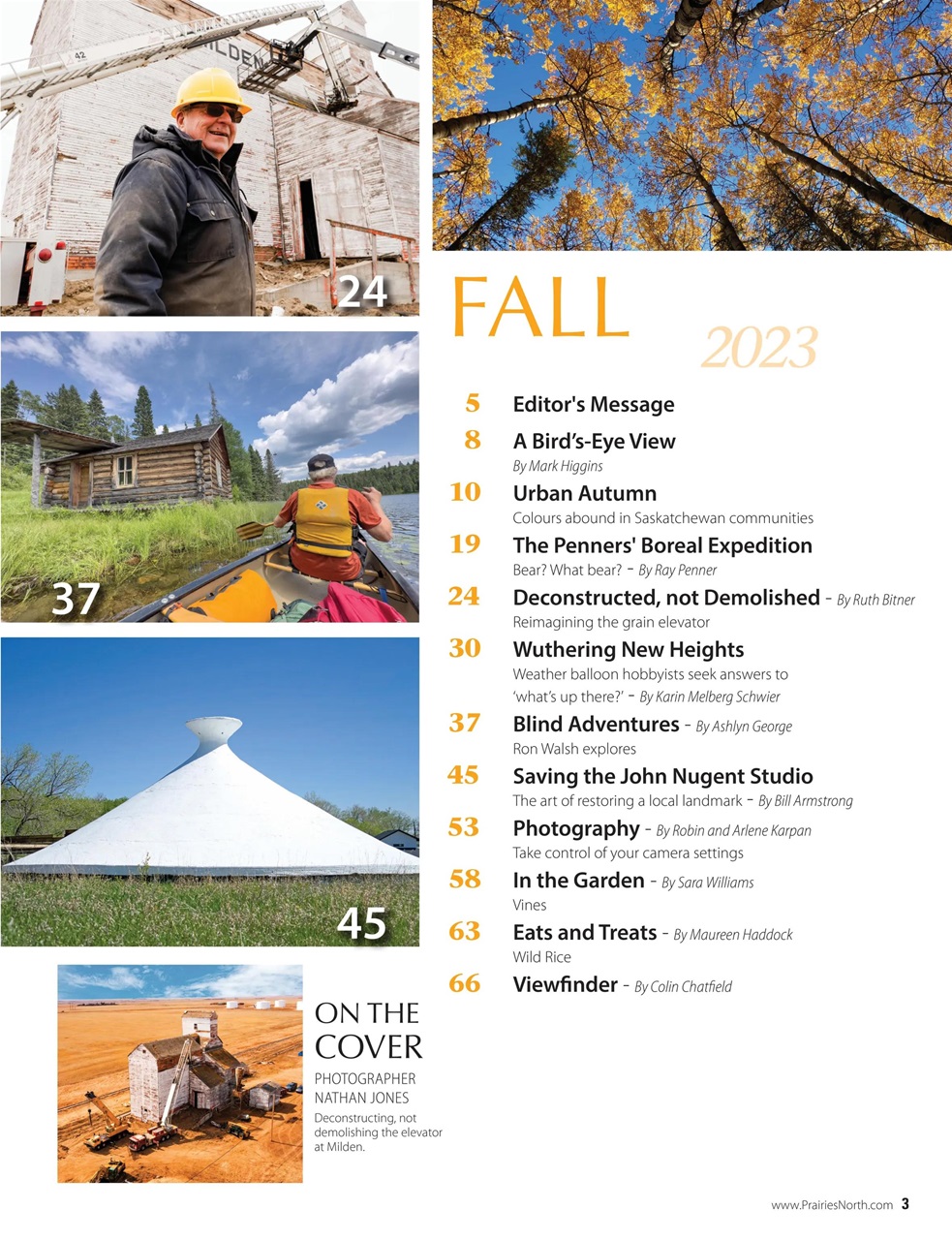 Prairies North Magazine Preview Pages