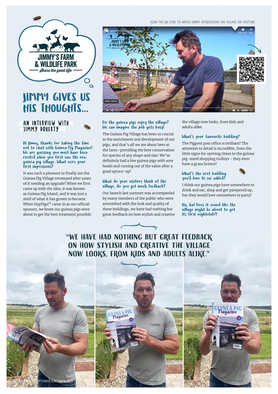 Guinea Pig Magazine Preview Pages