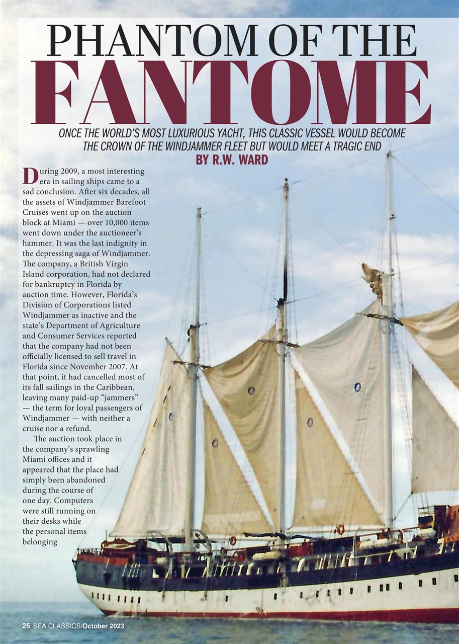 Sea Classics - Where History Sets Sail Preview Pages