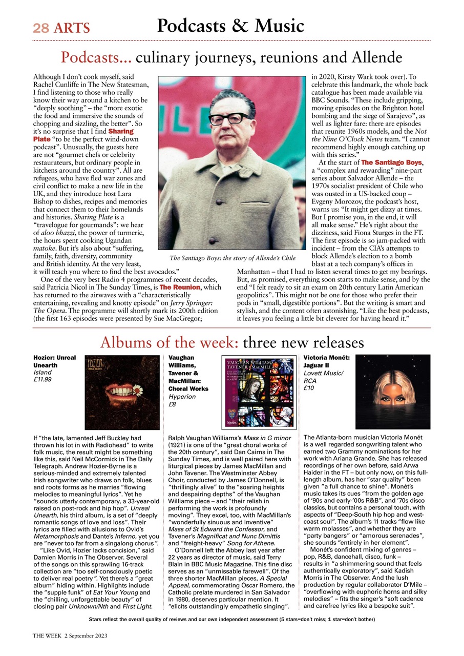 The Week Preview Pages