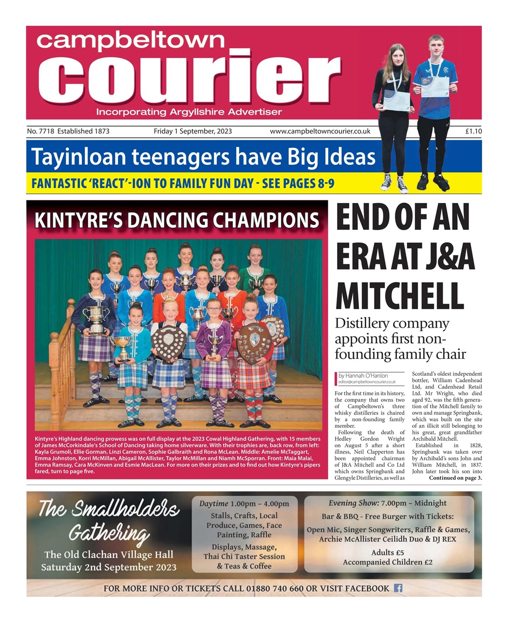 Campbeltown Courier Preview Pages