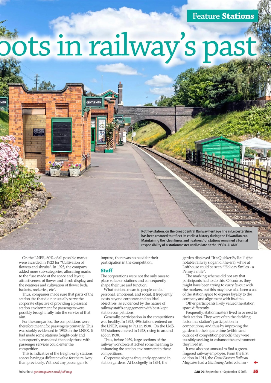 Rail Preview Pages