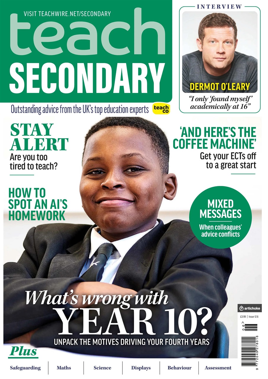 Teach Secondary Preview Pages