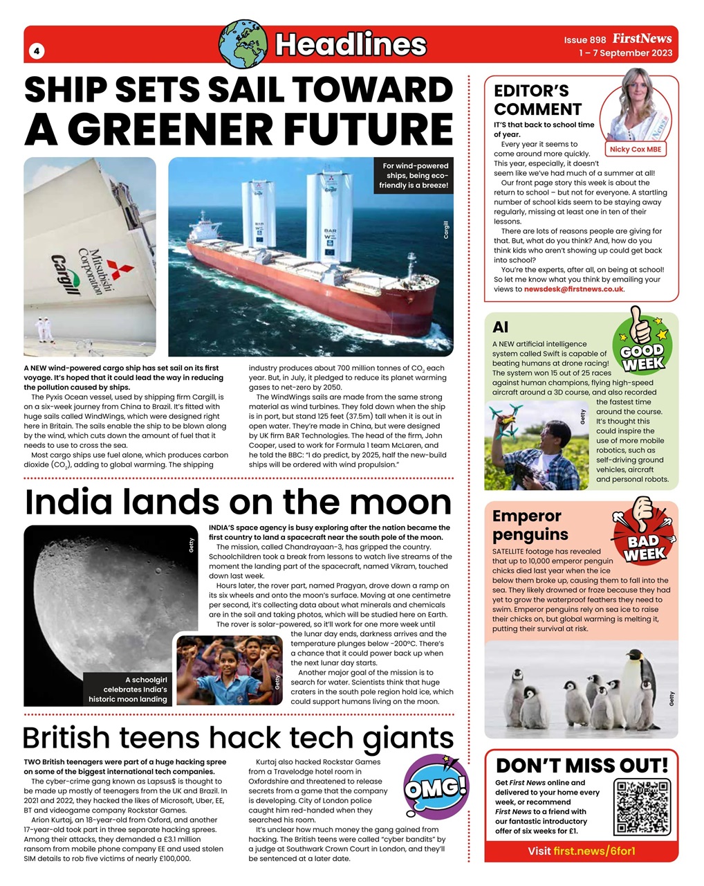 First News Preview Pages