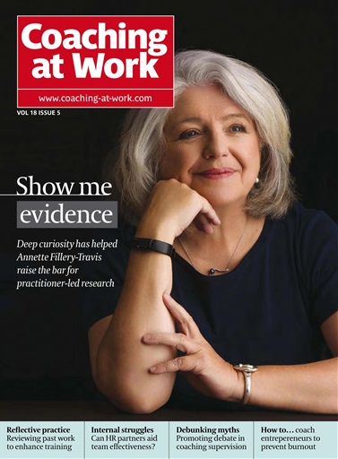 Coaching at Work issue 