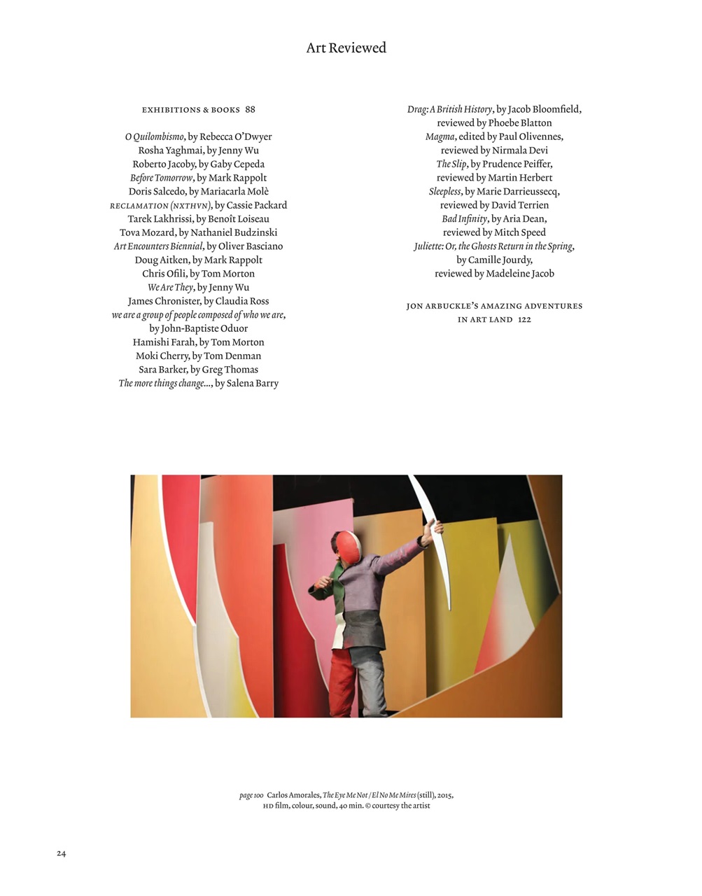 ArtReview Preview Pages