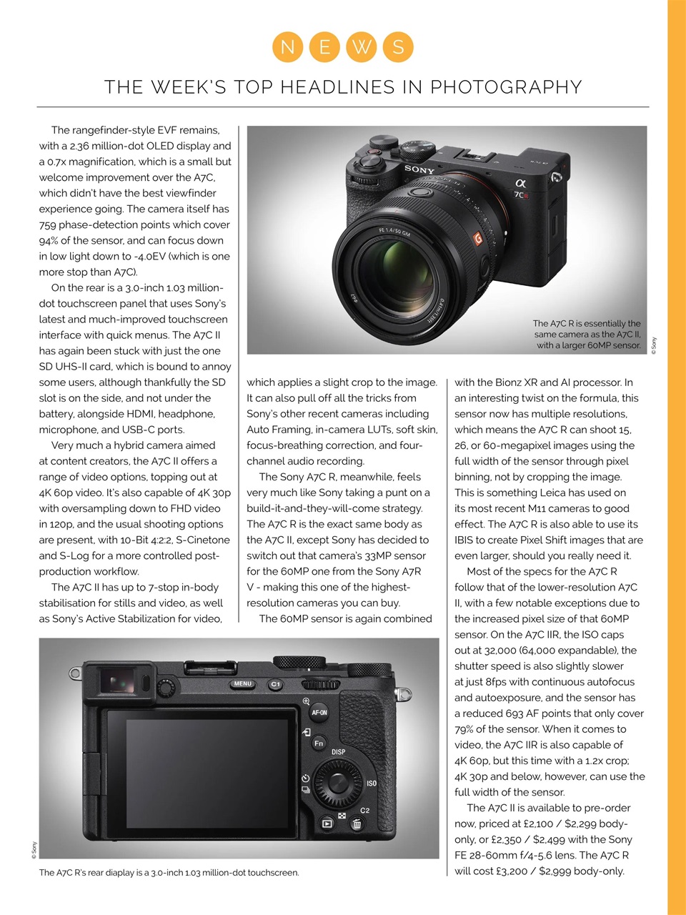 Photography Week Preview Pages