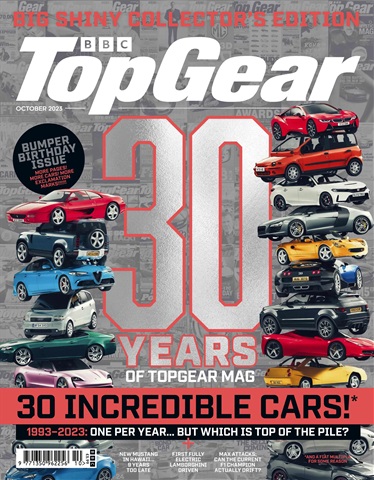 BBC Top Gear Magazine issue October 2023
