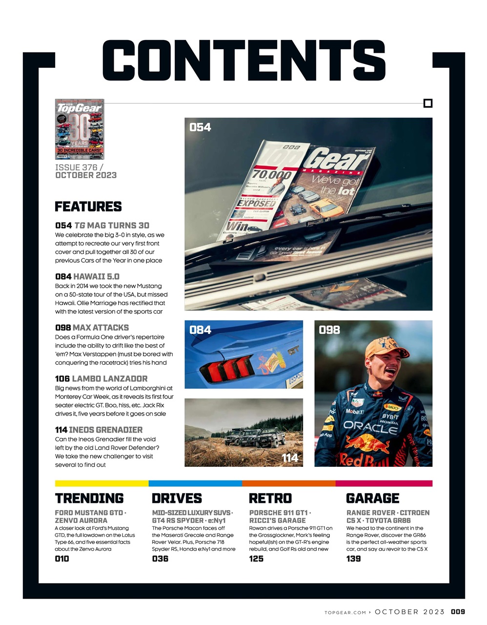 BBC Top Gear Magazine Preview Pages