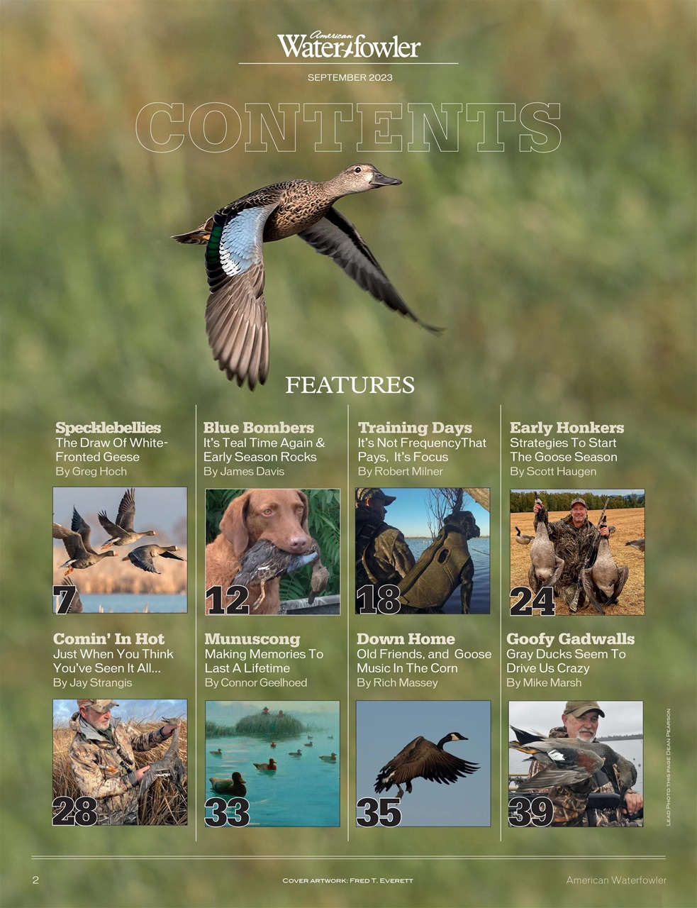 American Waterfowler Preview Pages