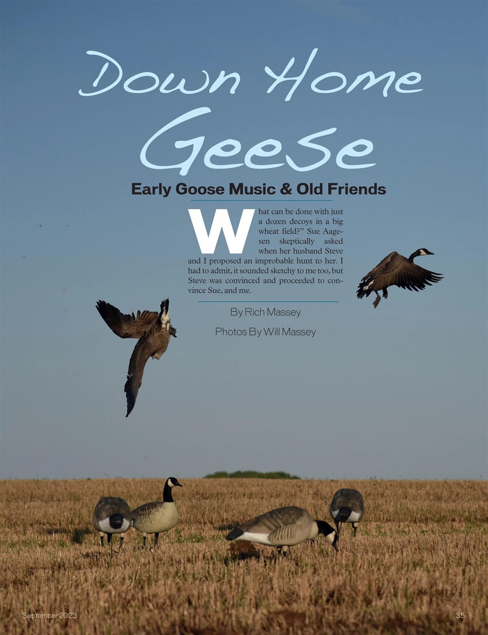 American Waterfowler Preview Pages
