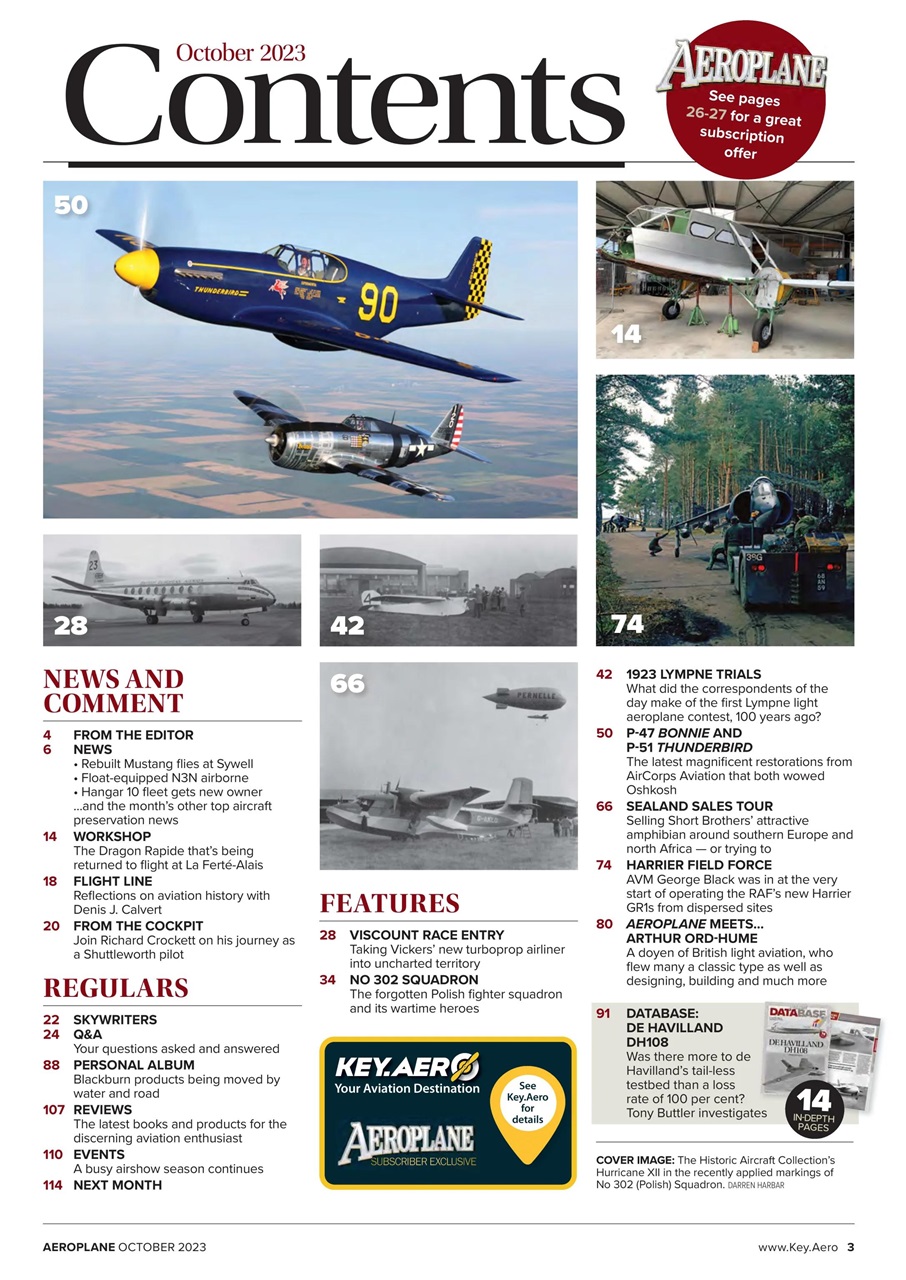 Aeroplane Preview Pages