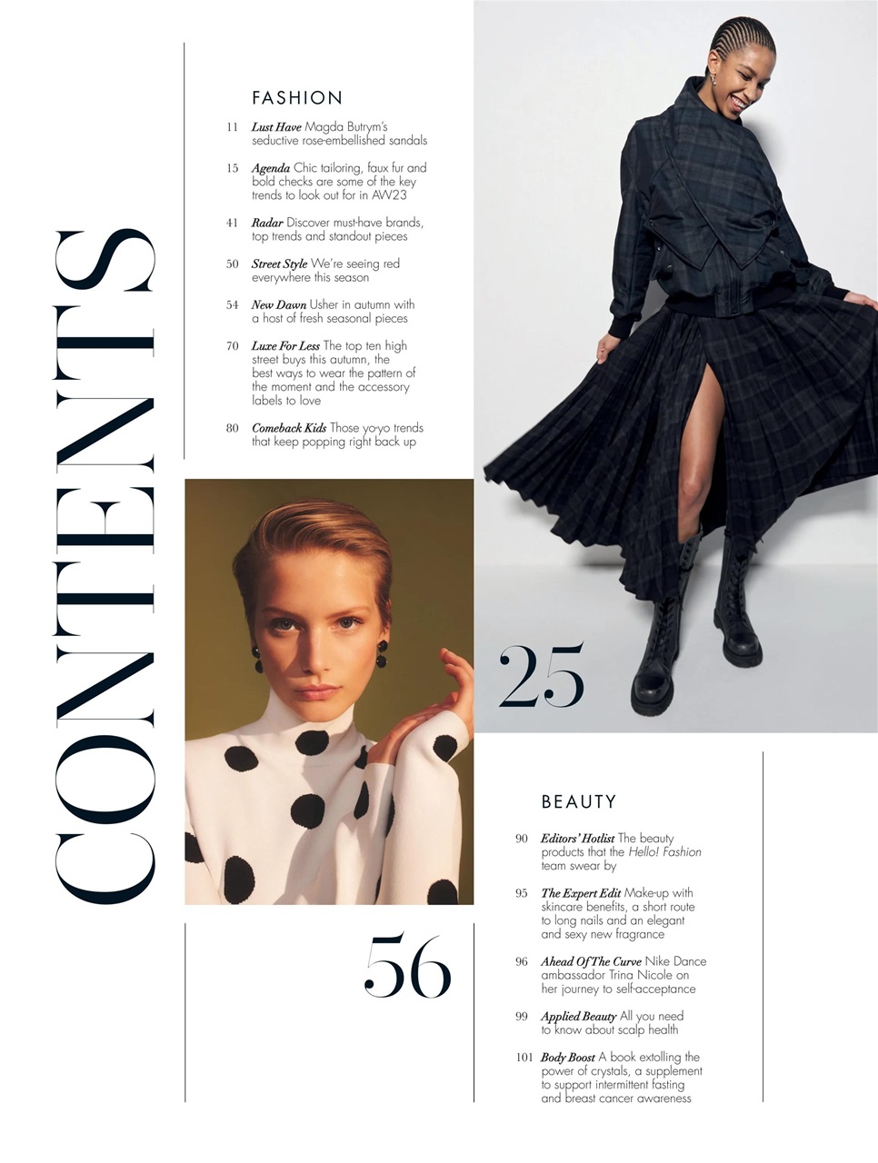 Hello! Fashion Monthly Preview Pages