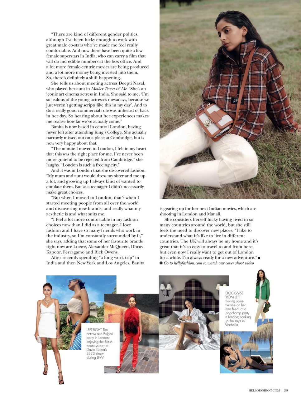 Hello! Fashion Monthly Preview Pages