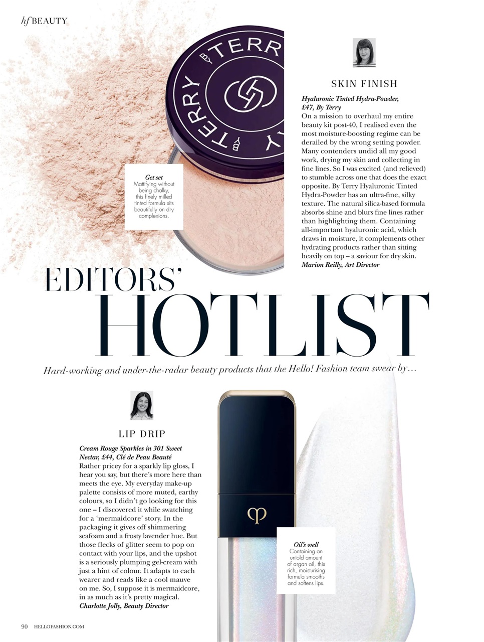 Hello! Fashion Monthly Preview Pages