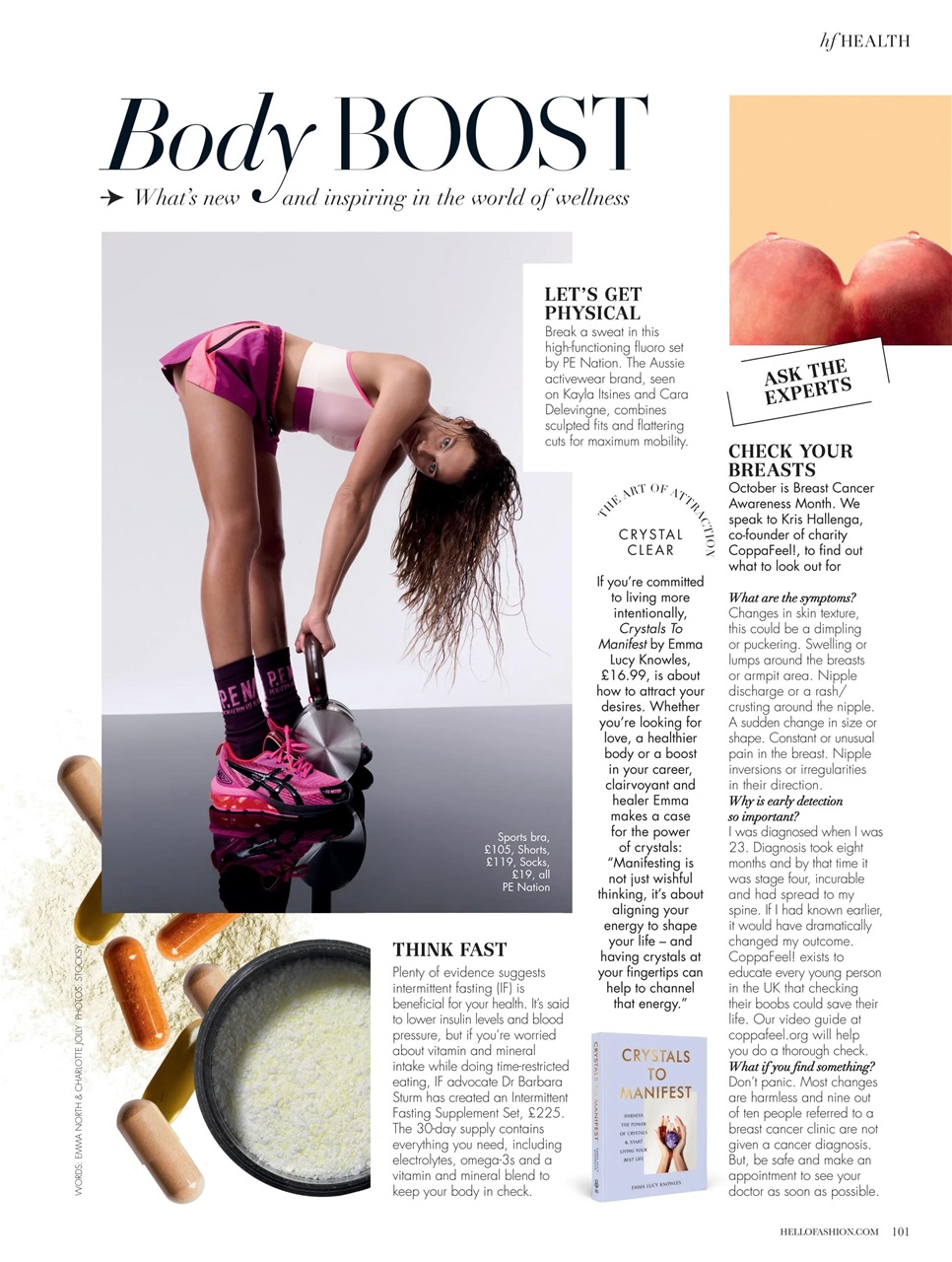 Hello! Fashion Monthly Preview Pages