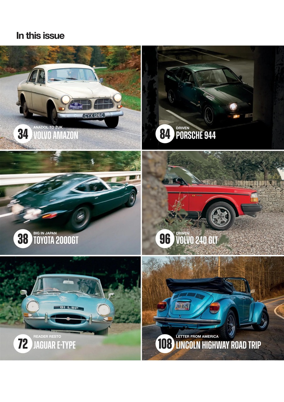 Classic Retro Modern Magazine Preview Pages