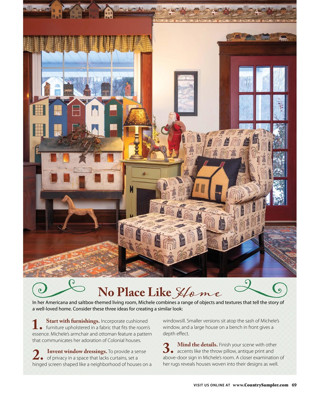 Country Sampler Home Preview Pages