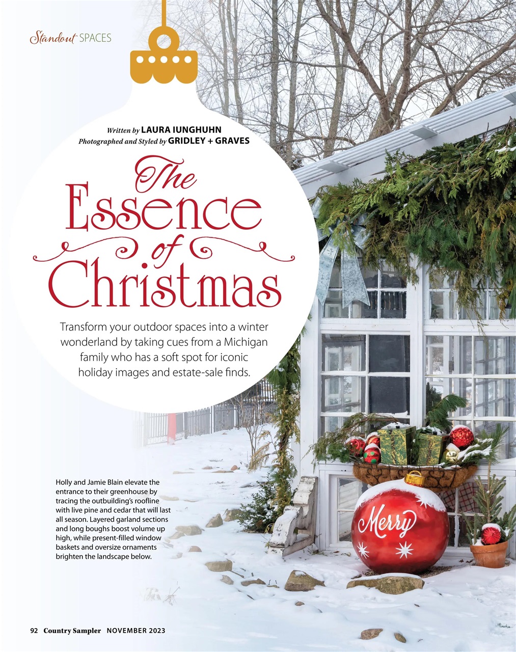 Country Sampler Home Preview Pages