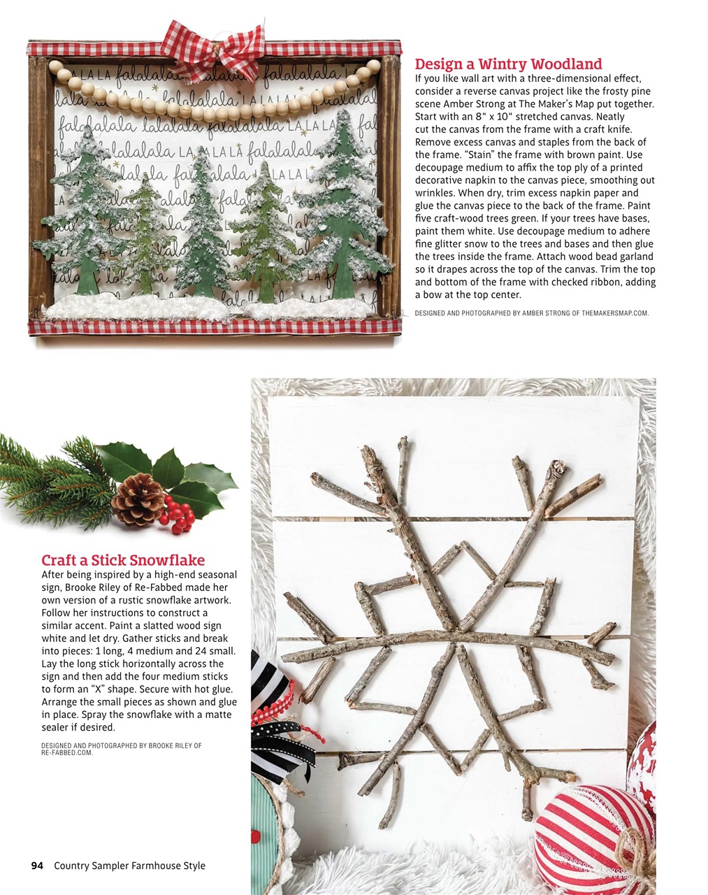 Farmhouse Style Preview Pages