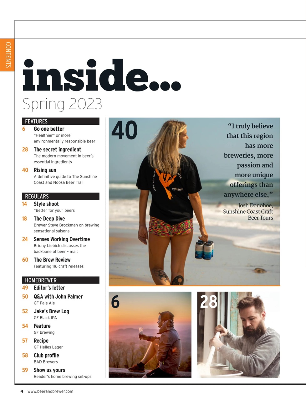 Beer and Brewer Preview Pages