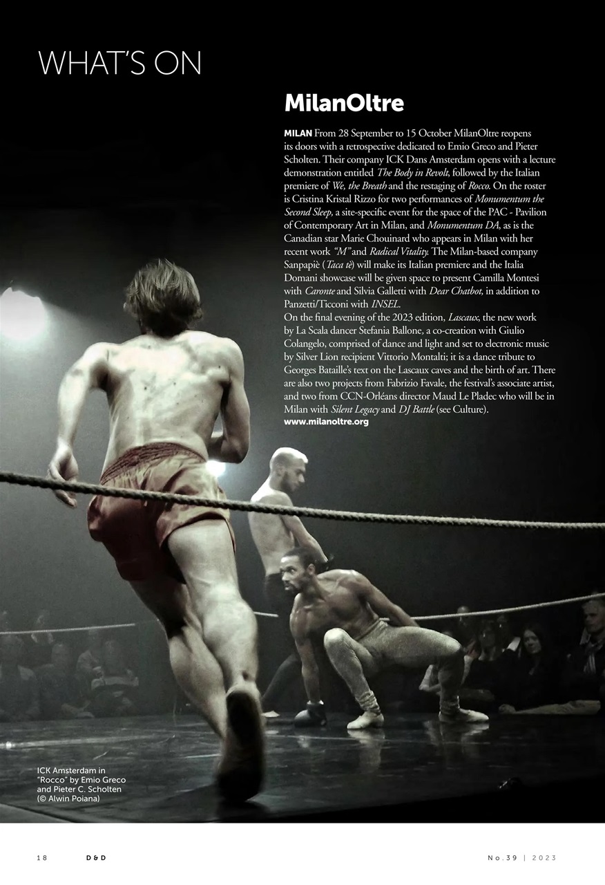 DANZA&DANZA International Preview Pages