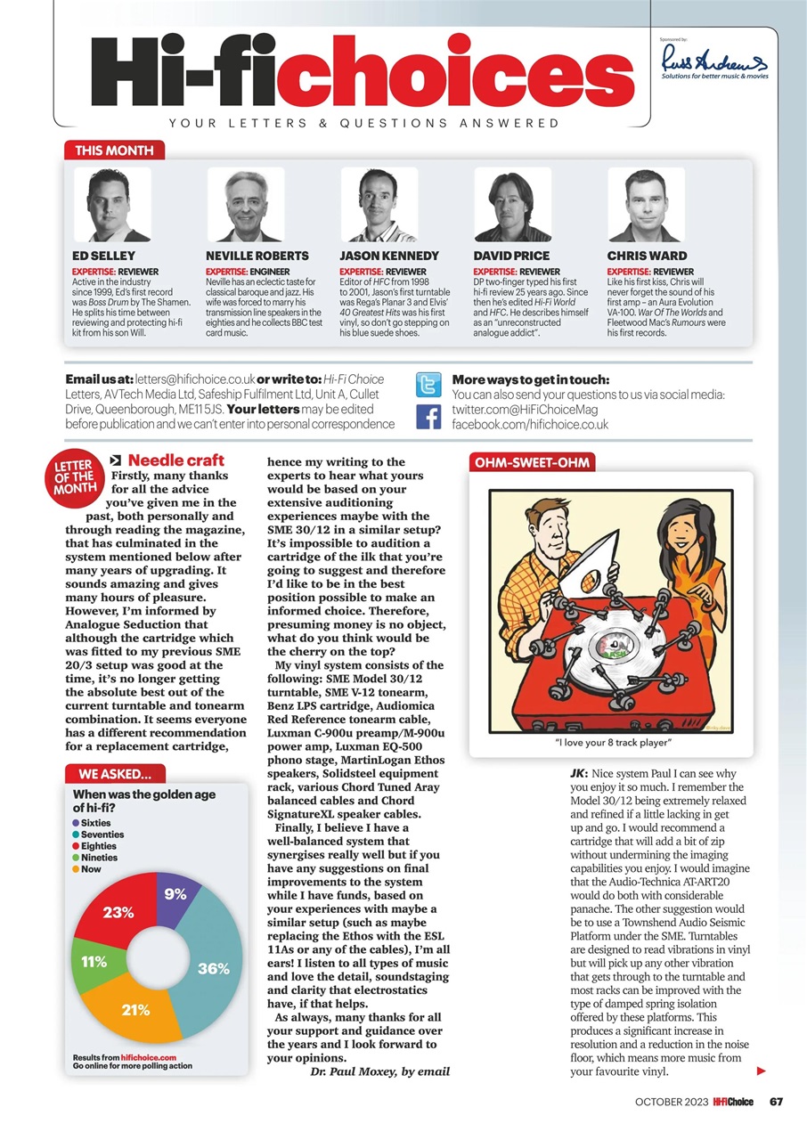 Hi-Fi Choice Preview Pages