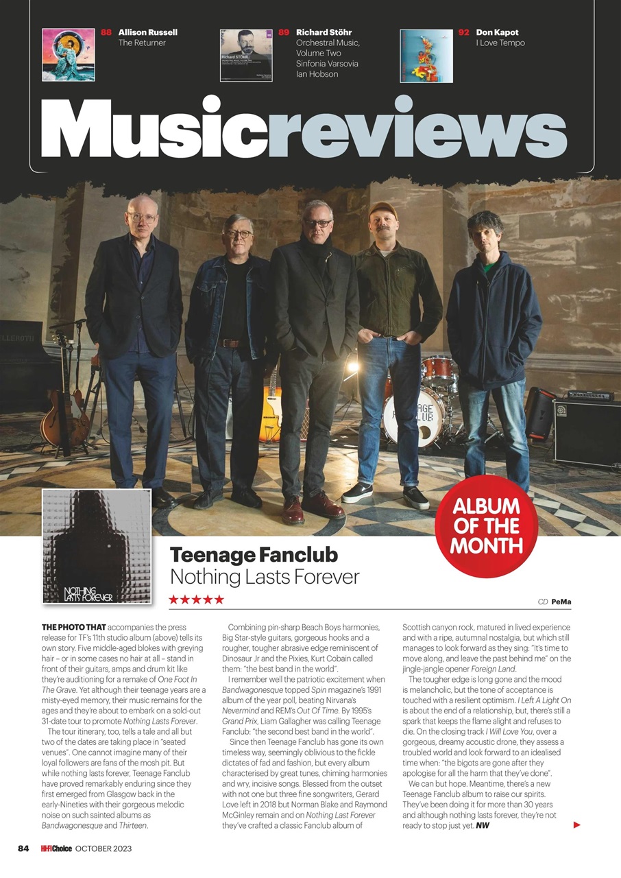 Hi-Fi Choice Preview Pages