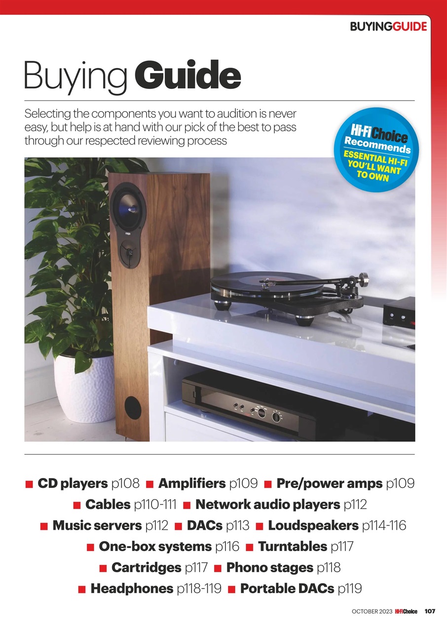 Hi-Fi Choice Preview Pages