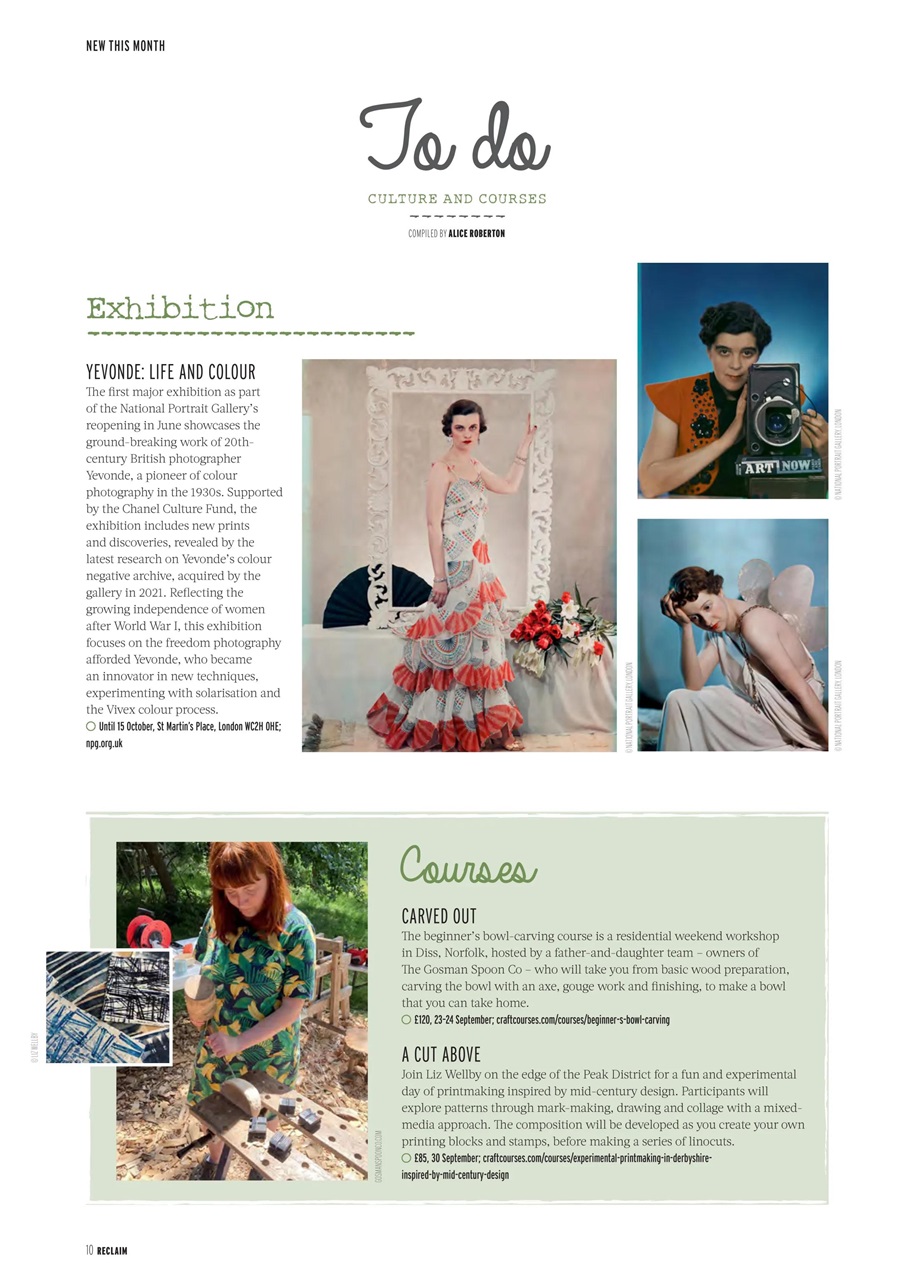 Reclaim Preview Pages