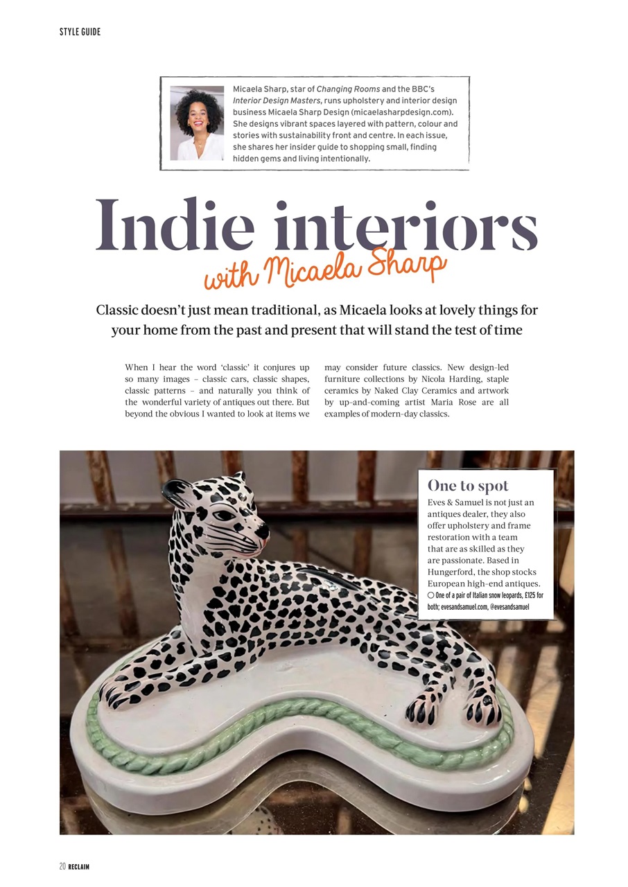 Reclaim Preview Pages