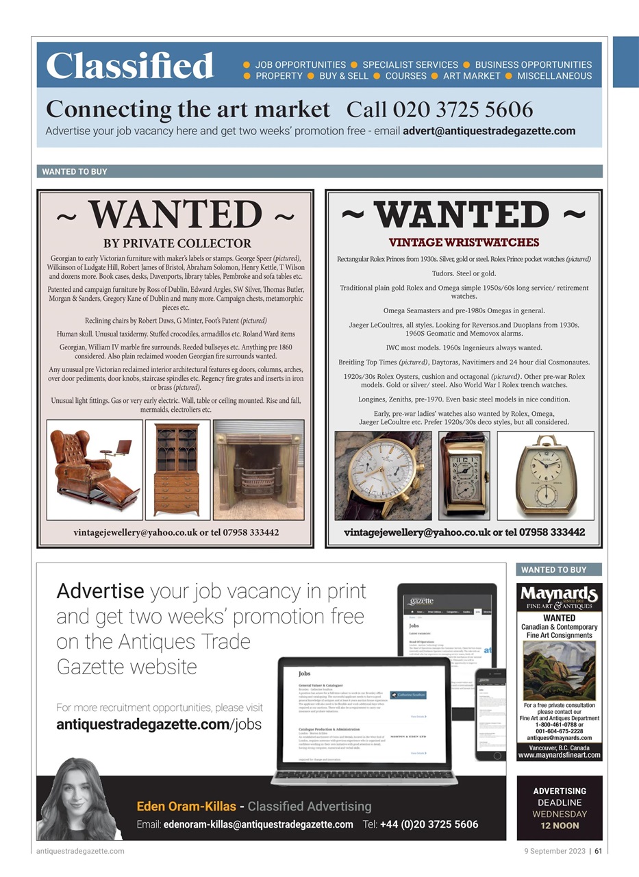 Antiques Trade Gazette Preview Pages